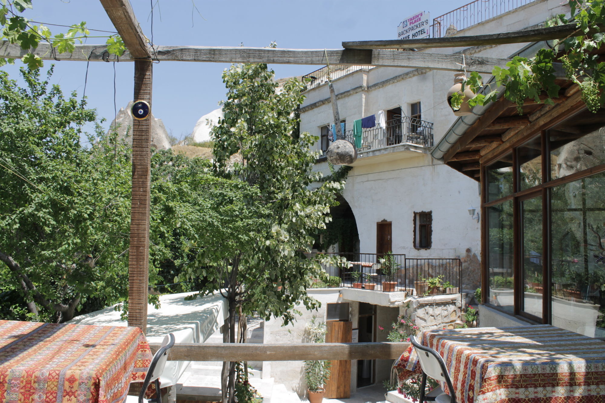 Yasin'S Place Backpackers Cave Hostel ギョレメ エクステリア 写真